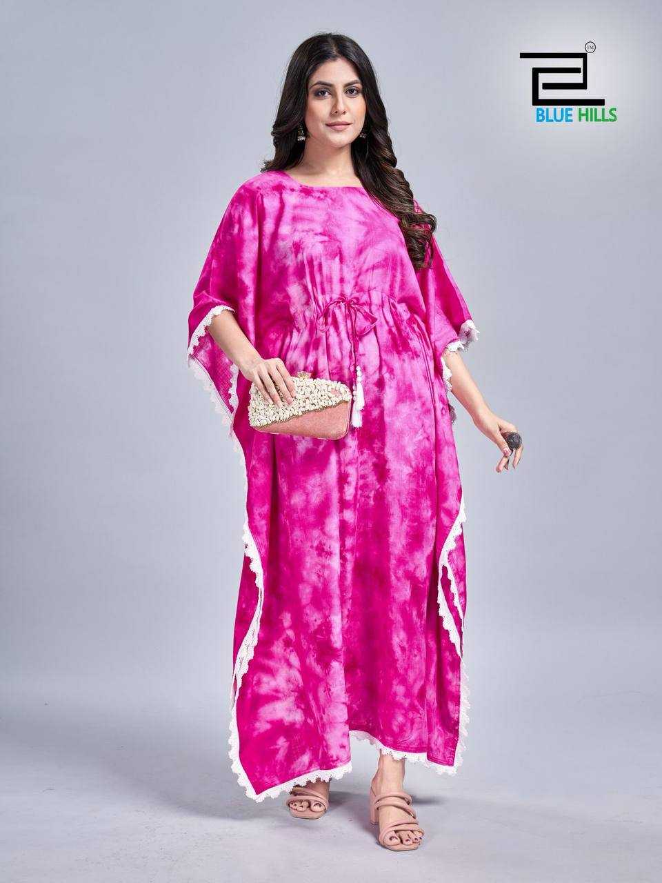 Ynf Heavy Rayon RIN125 Kaftan dress vol 1 Kurti Wholesale Kaftan Kurtis Manufacturer- Kapda Export