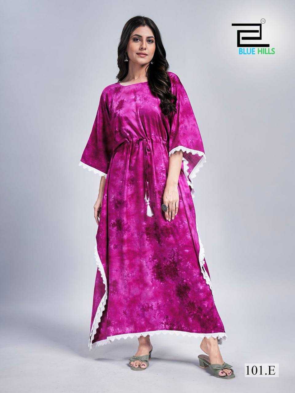 Ynf Heavy Rayon RIN125 Kaftan dress vol 1 Kurti Wholesale Kaftan Kurtis Manufacturer- Kapda Export