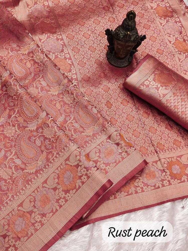 Ynf Kanjivaram Silk RIN118 ON ALL Silk Sarees Wholesale Brocade Sarees Kanjivaram Silk Sarees Silk Sarees For Weddings Manufacturer- Kapda Export