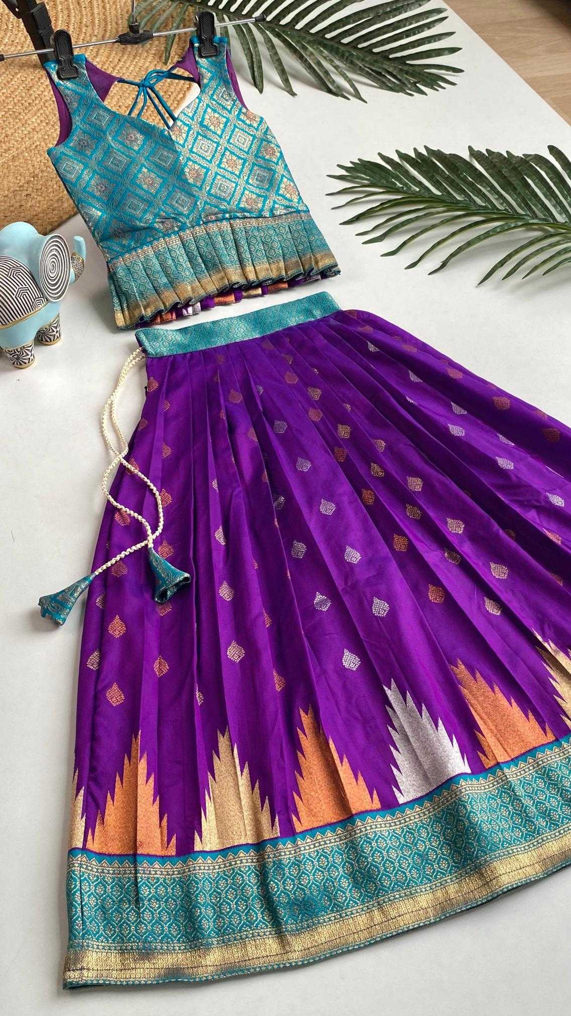 Ynf Silk KESH249 K Amisha Kids Wear Wholesale Kids Lehenga Kids Lehenga Choli Baby Girl Lehenga Manufacturer- Kapda Export