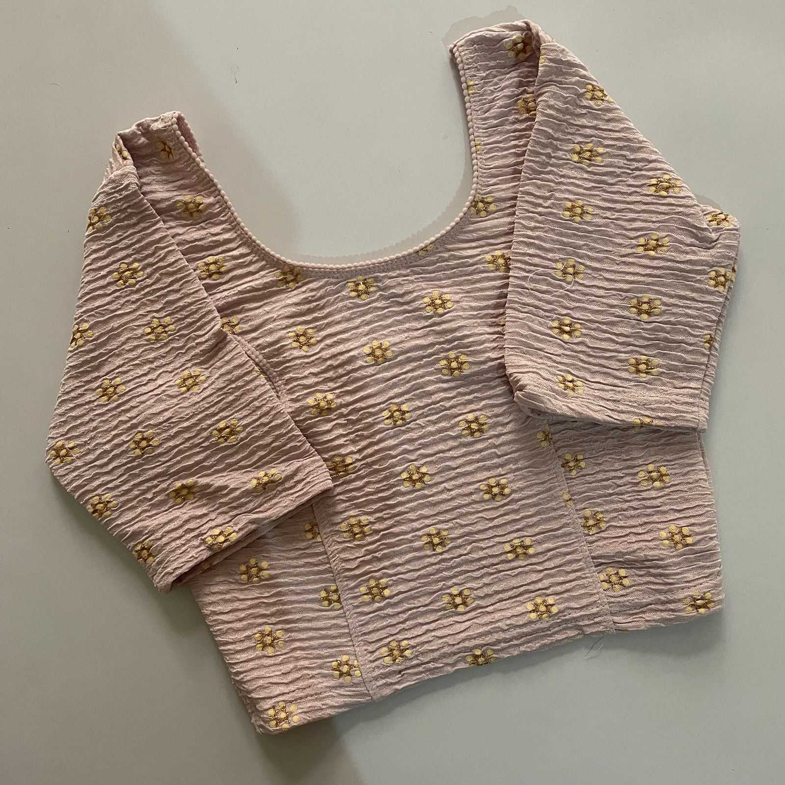 Ynf Soft Gold Crush KESH426 DWITI Readymade Blouses Wholesale Designer Blouse Stretchable Blouse Party Wear Blouse Manufacturer- Kapda Export