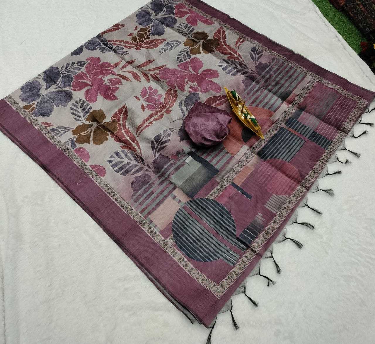 Ynf Soft Silk KESH525 BLACKBERRY RAW SILK VOl-1 Silk Sarees Wholesale Raw Silk Sarees Manufacturer- Kapda Export