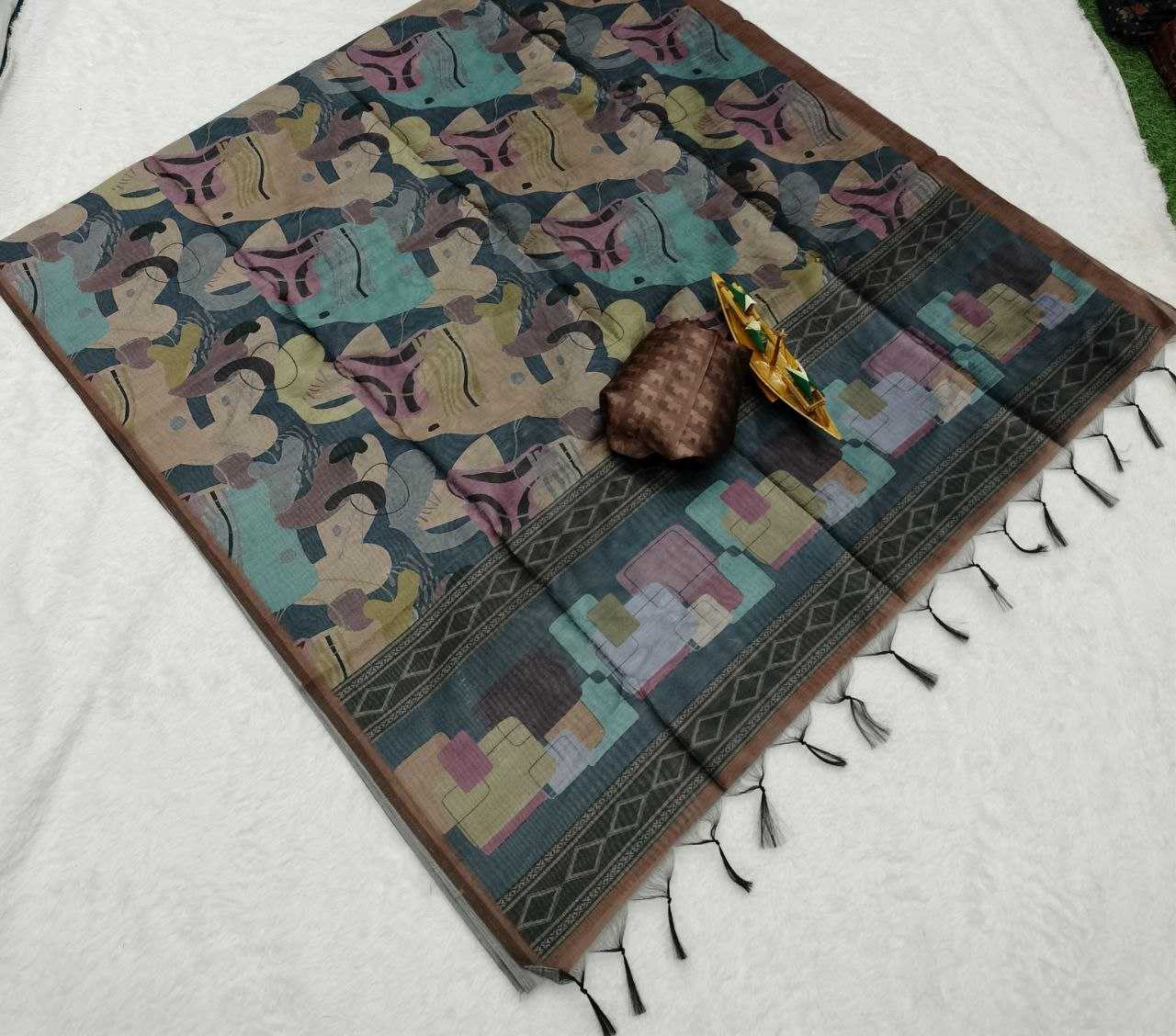 Ynf Soft Silk KESH525 BLACKBERRY RAW SILK VOl-2 Silk Sarees Wholesale Raw Silk Sarees Manufacturer- Kapda Export