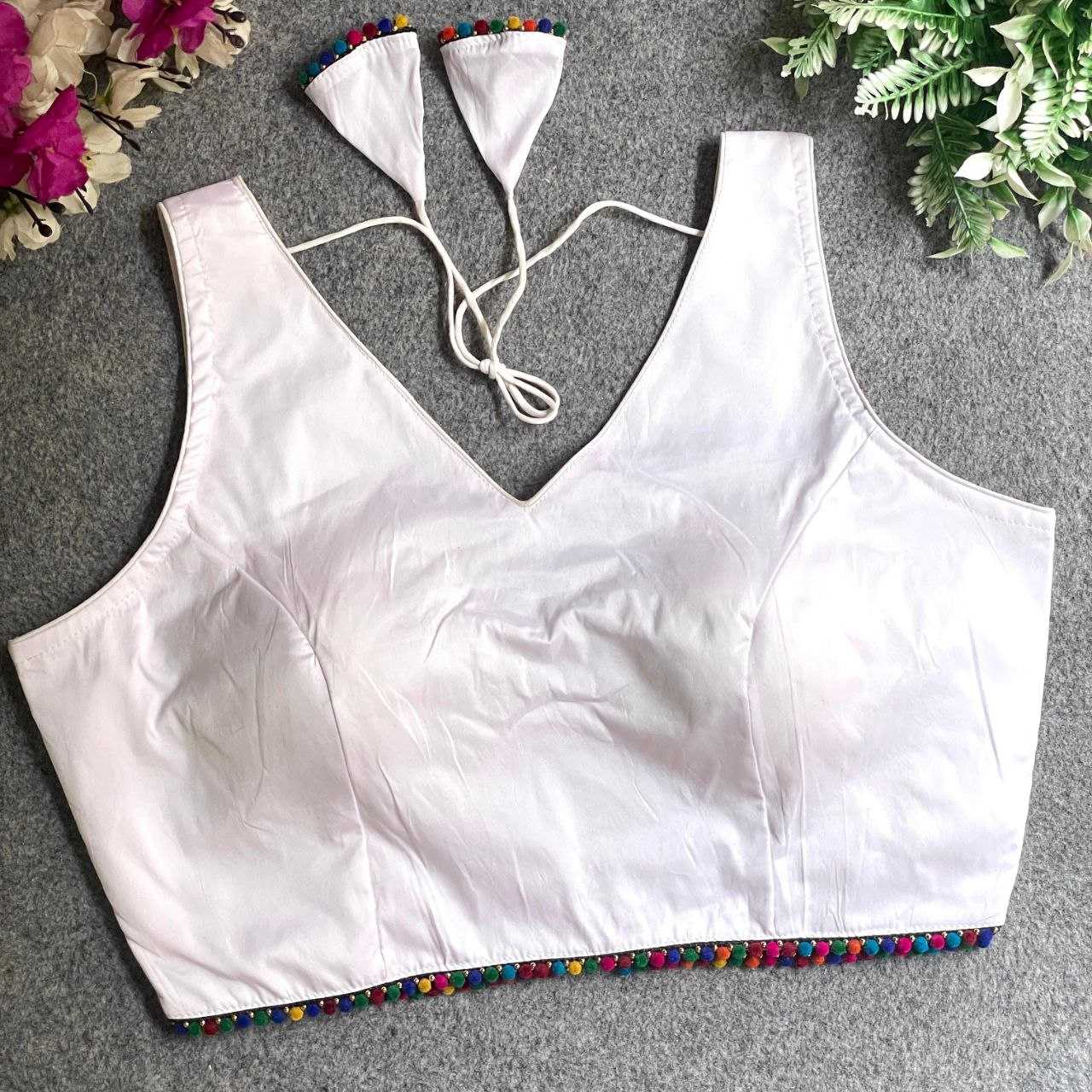 Ynf Banarasi Soft Silk KESH571 SHYAMA PRIRY Readymade Blouses Wholesale Blouse V-Neck Blouses Printed Blouse Manufacturer- Kapda Export