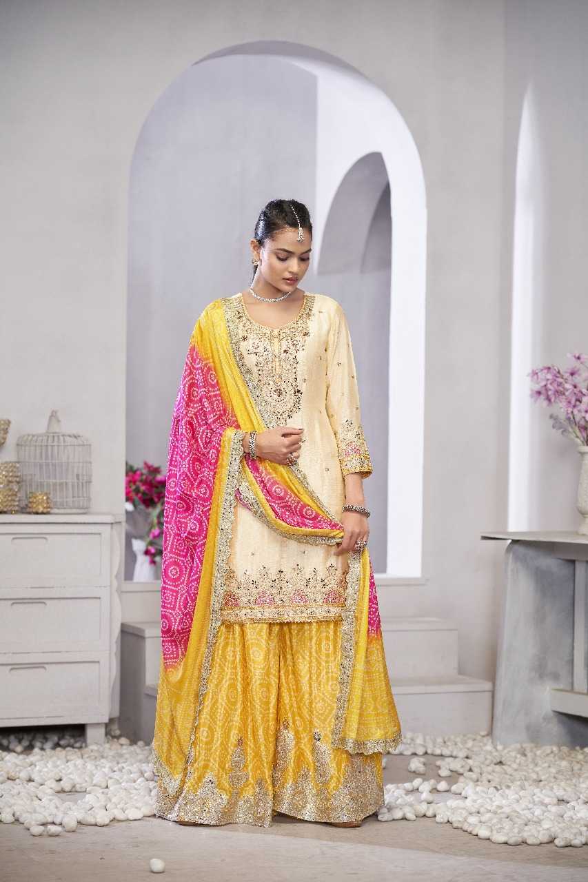 Ynf Chinon RIN197 5031 Suits & Dresses Wholesale Party wear suits Bridal Suits Designer Suits Manufacturer- Kapda Export