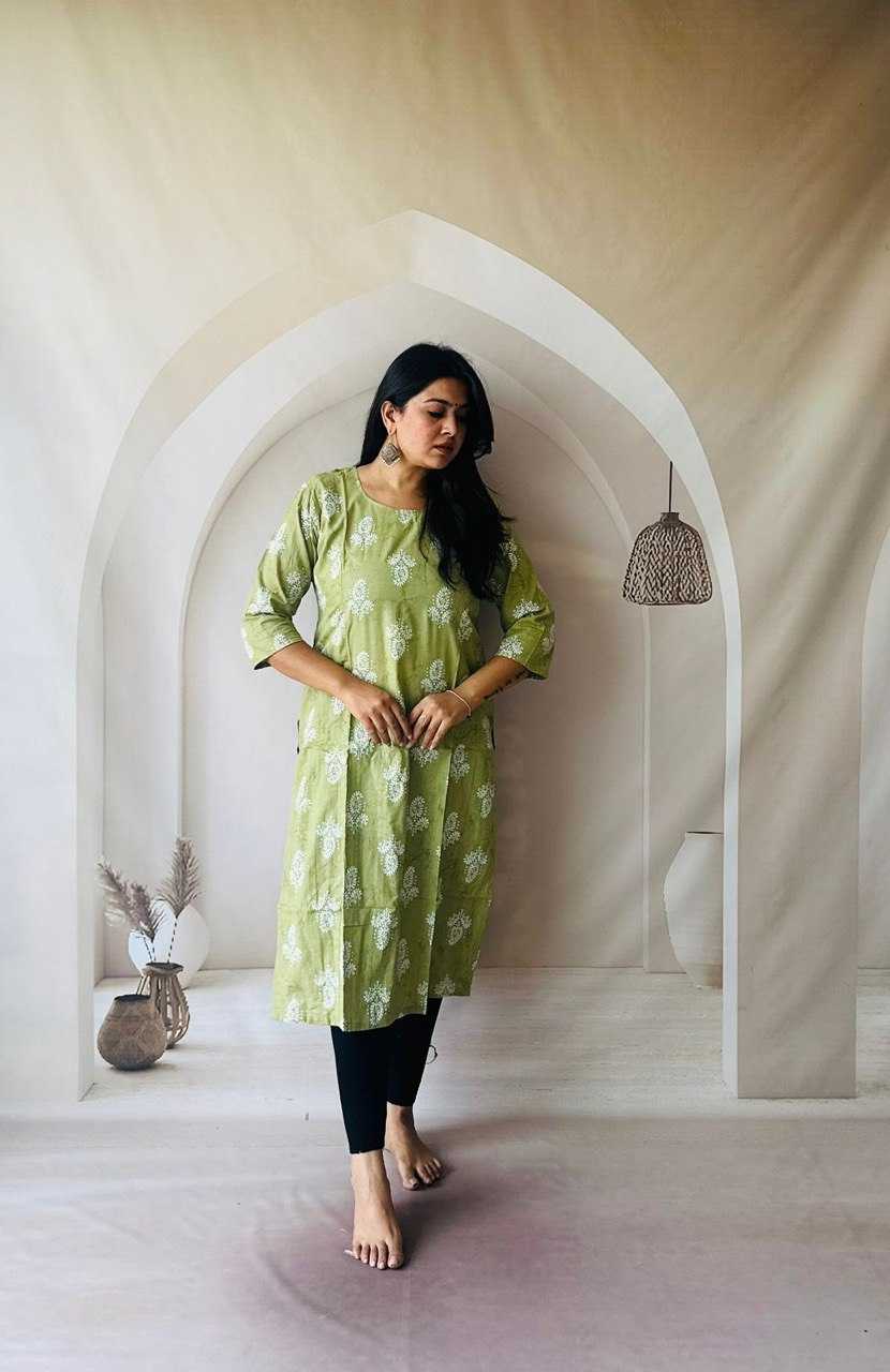 Ynf Pure Cotton KESH601 211 Kurti Wholesale Festive Kurtis Printed Kurtis Jaipuri Kurti Manufacturer- Kapda Export