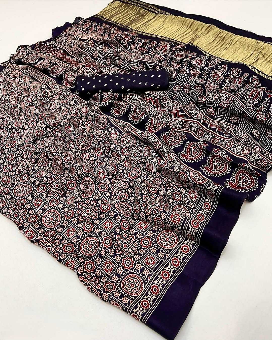 Ynf Pure Silk KESH576 151 Sarees Festive Collections Wholesale Hand Printed Saree Silk Sarees Sarees With Blouse Manufacturer- Kapda Export