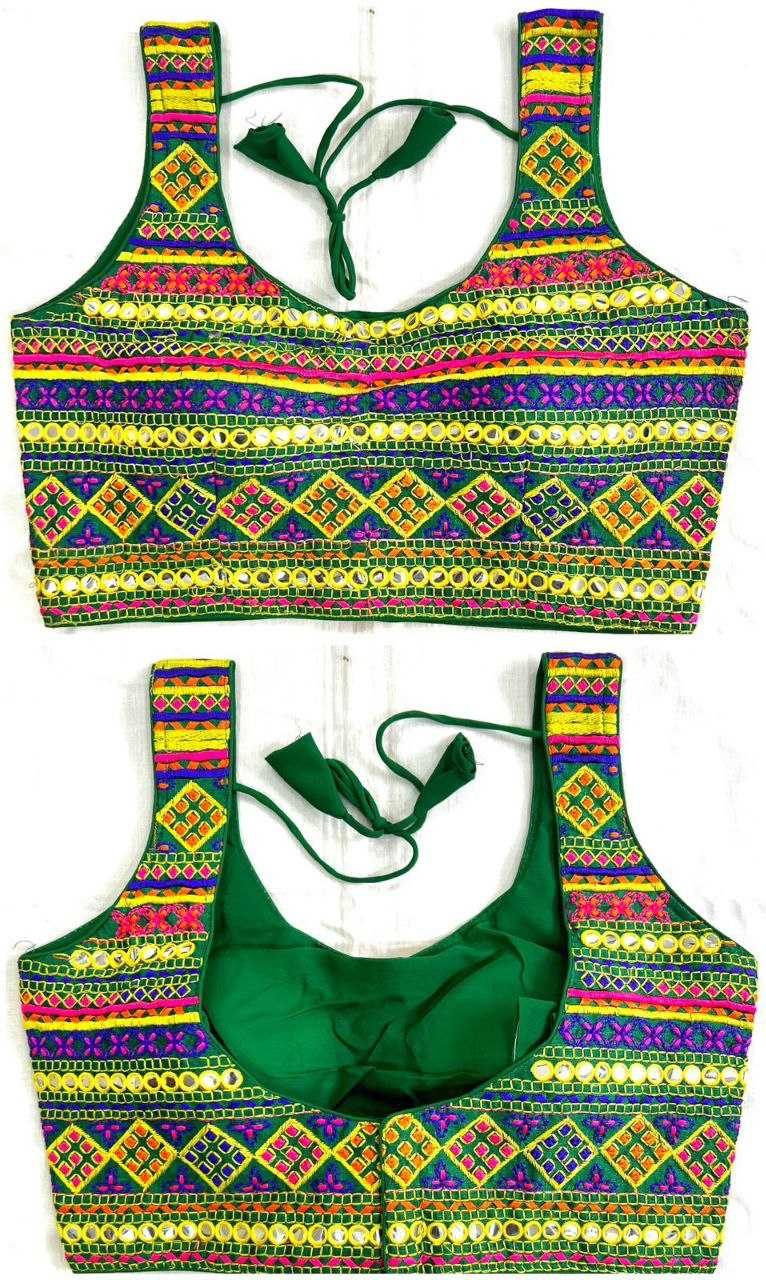 Ynf Silk KESH544 CHOKDI GAMTHI INSIDE SLEEVE Readymade Blouses Wholesale Blouse Fashion Blouse Printed Cotton Blouses Manufacturer- Kapda Export