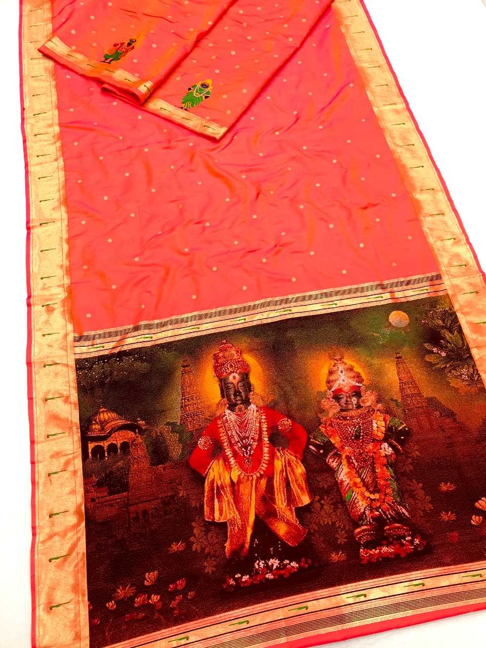 Ynf Silk KESH548 Balaji Sarees Festive Collections Wholesale Printed Sarees Traditional Sarees Silk Sarees Manufacturer- Kapda Export