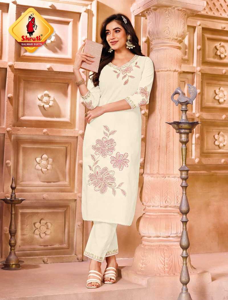 Ynf Cotton KESH530 SHRUTI PAHELI VOL 12 Kurti Wholesale Ladies Kurti Fancy Kurti Embroidered Kurtis Manufacturer- Kapda Export