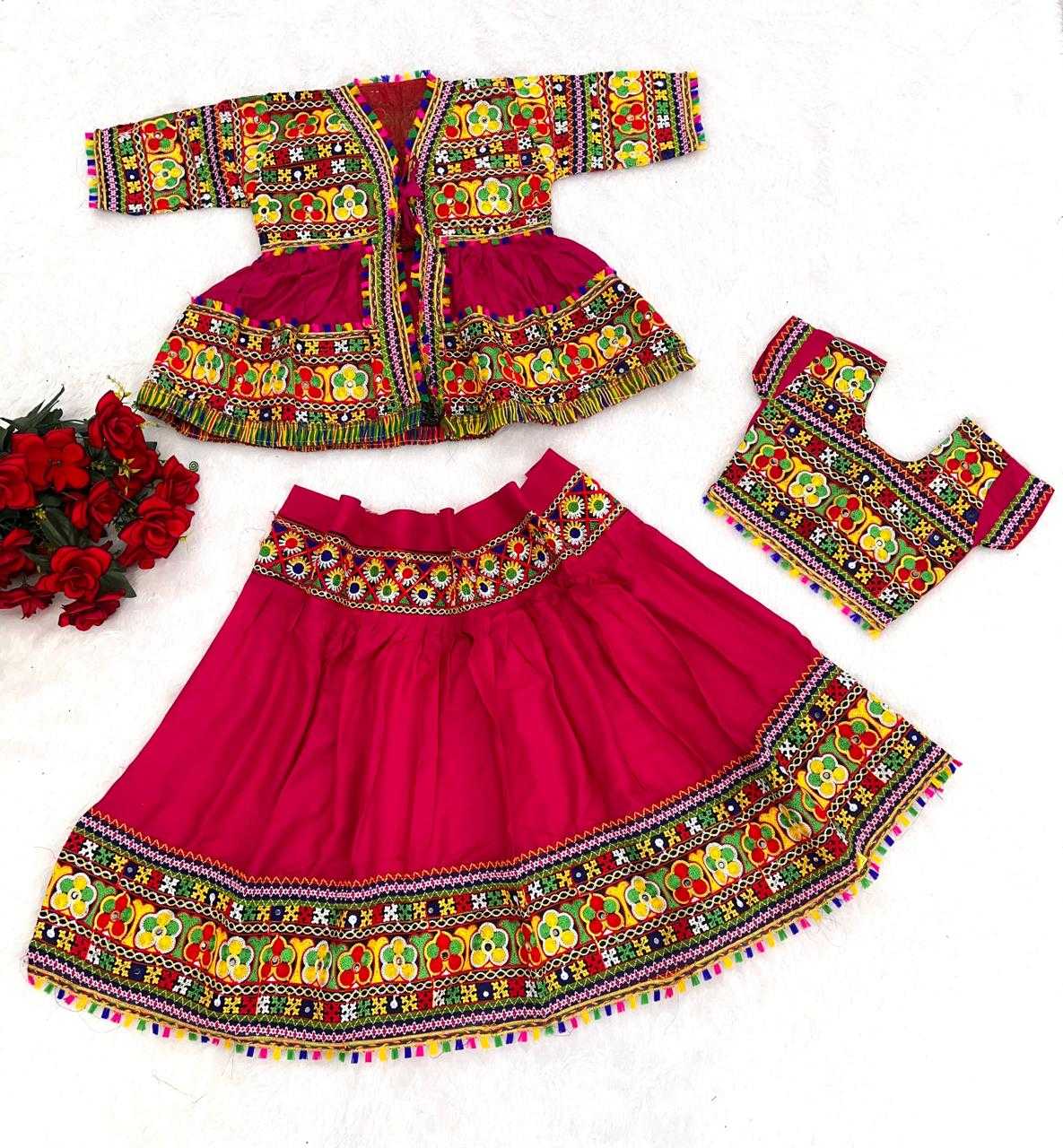 Ynf Cotton RIN235 YANTRA Kids Wear Festive Collections Wholesale Kids Navratri Outfits Navratri Chaniya Choli Navratri Dresses Manufacturer- Kapda Export