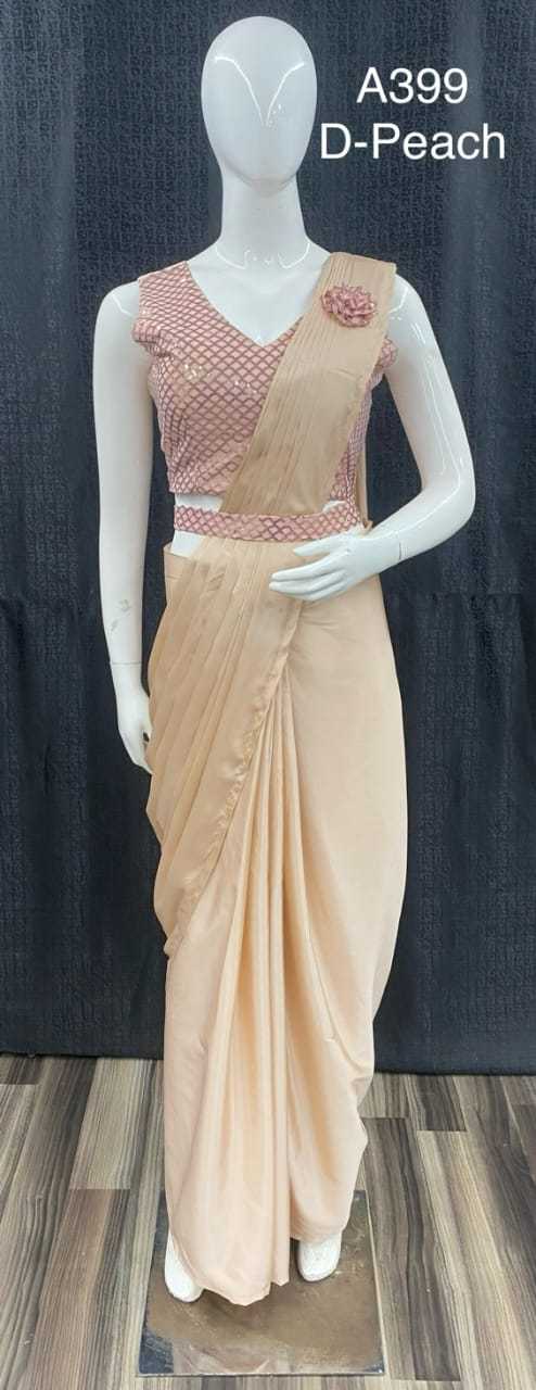 Ynf Fancy KESH530 A399 Sarees Wholesale Ready To Wear Sarees Party Wear Sarees Fancy Sarees Saree with Belt Manufacturer- Kapda Export