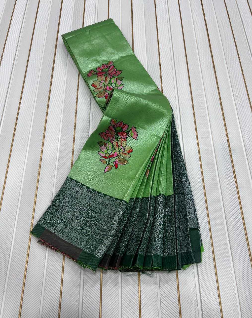 Ynf Jacquard RIN225 995 Silk Sarees Wholesale Pattu Sarees Zari Border Silk Sarees Embroidered Silk Sarees Manufacturer- Kapda Export