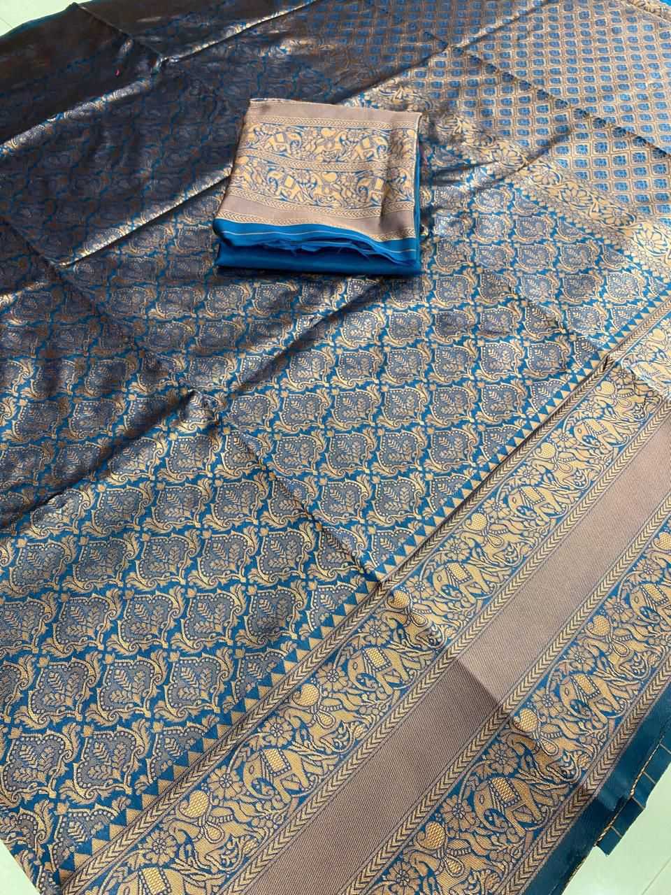 Ynf Lichi Silk KESH577 CM-915 Sarees Bollywood Collections Festive Collections Wholesale Jacquard Saree Silk Sarees Pooja Hedge Manufacturer- Kapda Export