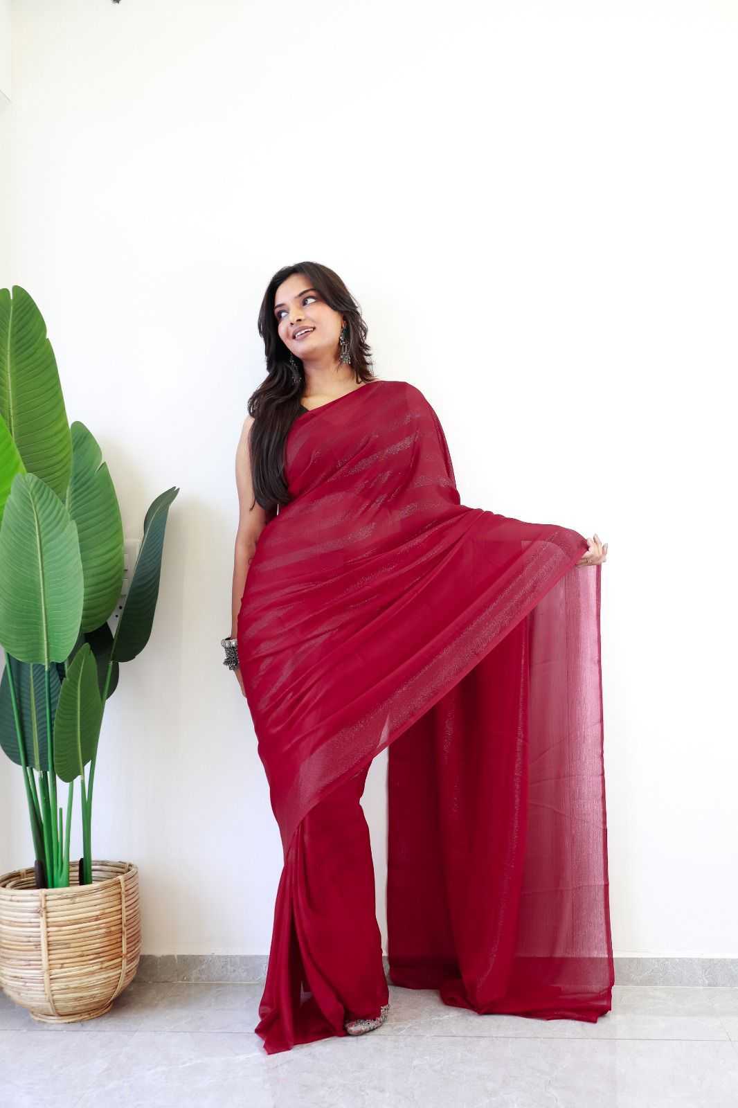 Ynf Nylon KESH577 124 Sarees Festive Collections Wholesale Ready To Wear Sarees Nylon Sarees Sarees With Blouse Manufacturer- Kapda Export