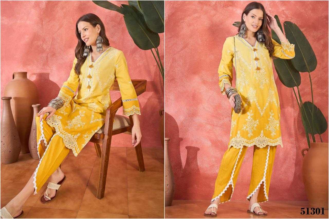 Ynf Pure Cotton KESH113 Sanjana Lifestyle Loom & Luknow Kurti Wholesale Festive Kurtis Embroidered Kurtis Chikankari Kurtis Manufacturer- Kapda Export