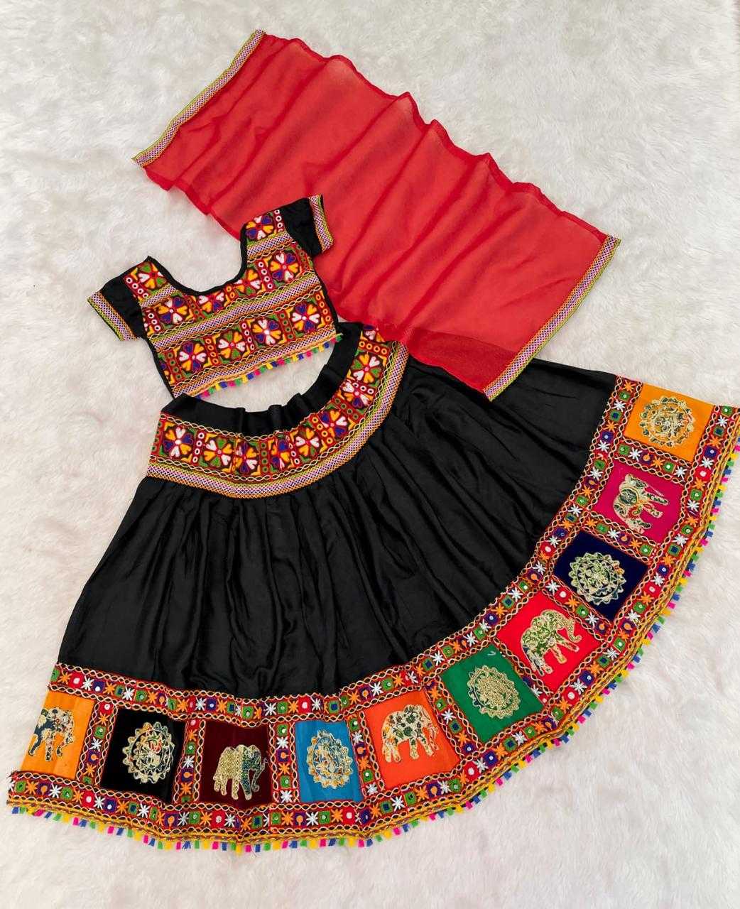 Ynf Pure Cotton KESH503 007 Kids Wear Festive Collections Wholesale Kids Navratri Outfits Navratri Chaniya Choli Navratri Dresses Manufacturer- Kapda Export