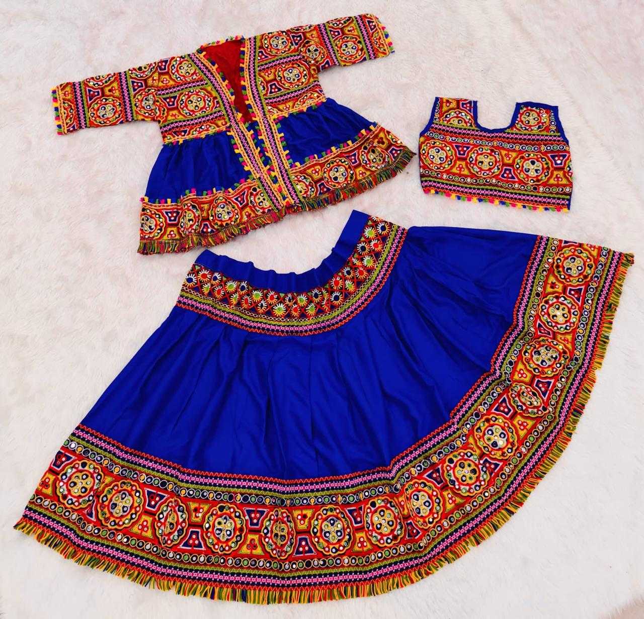 Ynf Pure Cotton KESH503 008 Kids Wear Festive Collections Wholesale Kids Navratri Outfits Navratri Chaniya Choli Navratri Dresses Manufacturer- Kapda Export