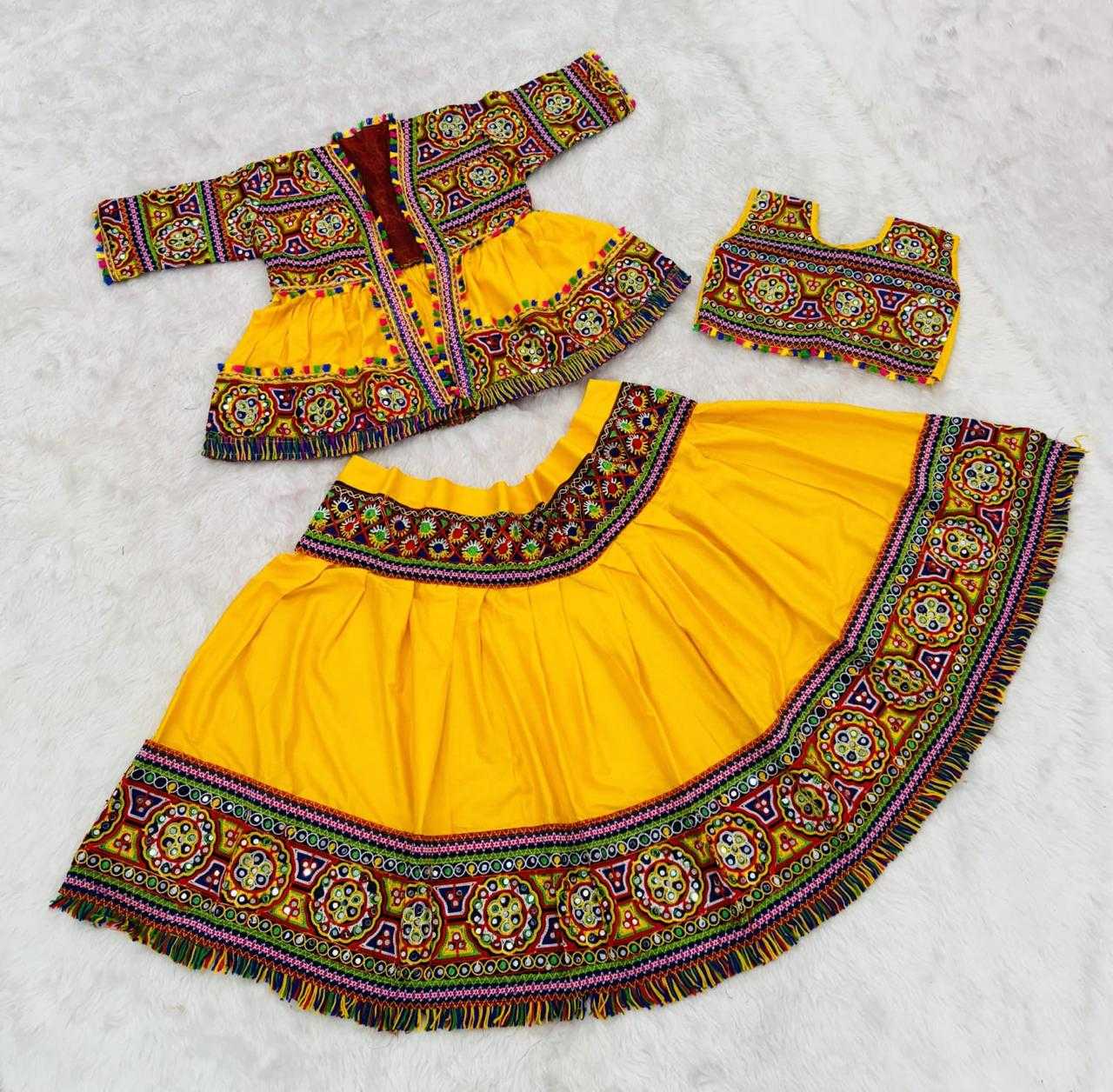 Ynf Pure Cotton KESH503 008 Kids Wear Festive Collections Wholesale Kids Navratri Outfits Navratri Chaniya Choli Navratri Dresses Manufacturer- Kapda Export