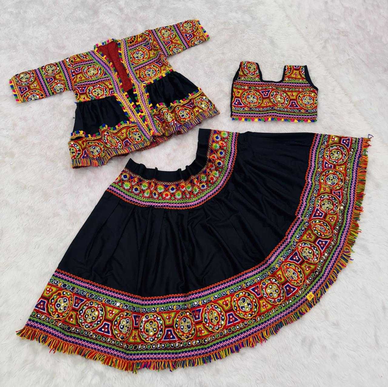 Ynf Pure Cotton KESH503 008 Kids Wear Festive Collections Wholesale Kids Navratri Outfits Navratri Chaniya Choli Navratri Dresses Manufacturer- Kapda Export
