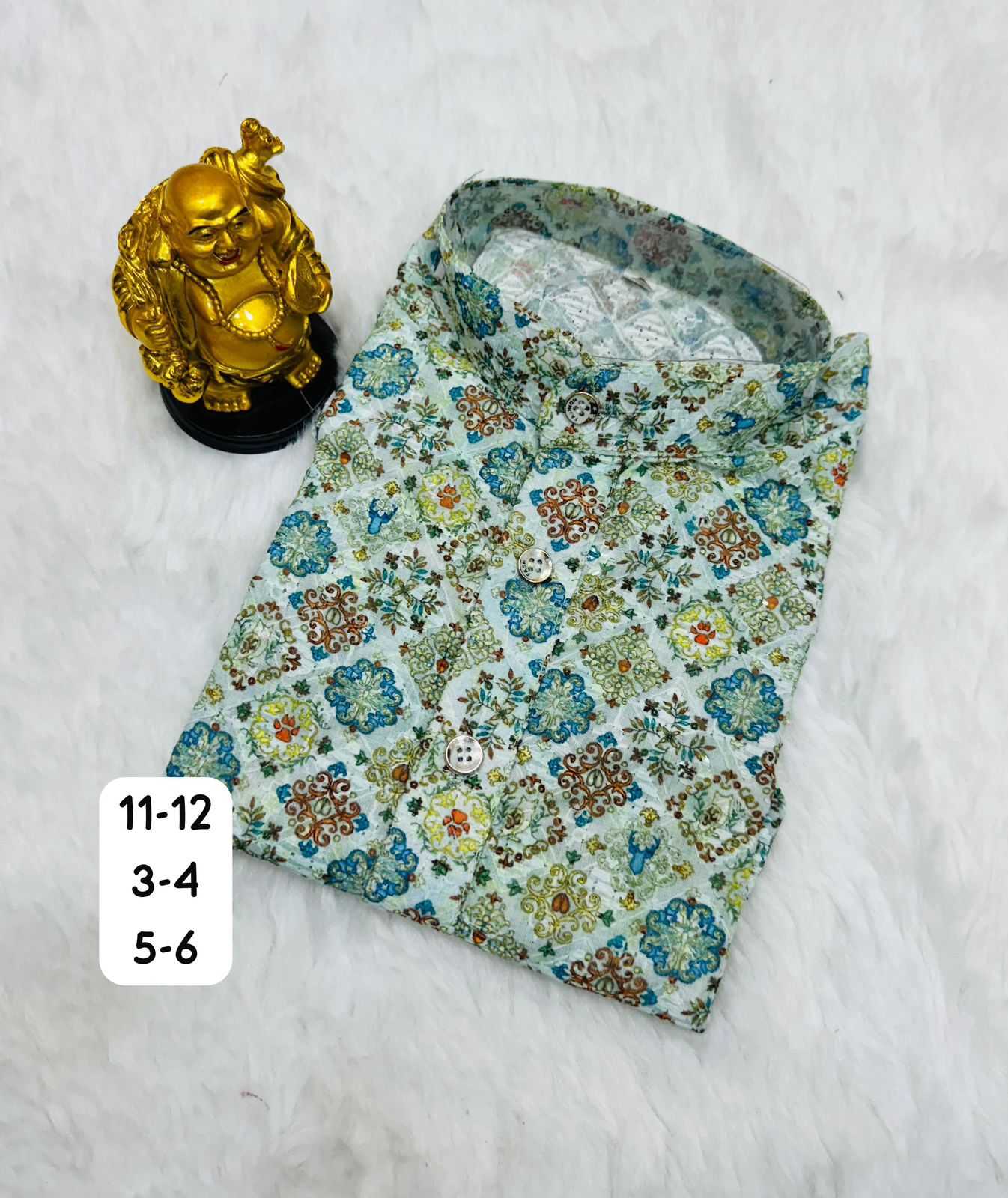 Ynf Pure Cotton RIN235 BOYS Kids Wear Wholesale Boys Kurta Pyjama Kids Kurta Pajama Baby Boy Kurta Set Manufacturer- Kapda Export