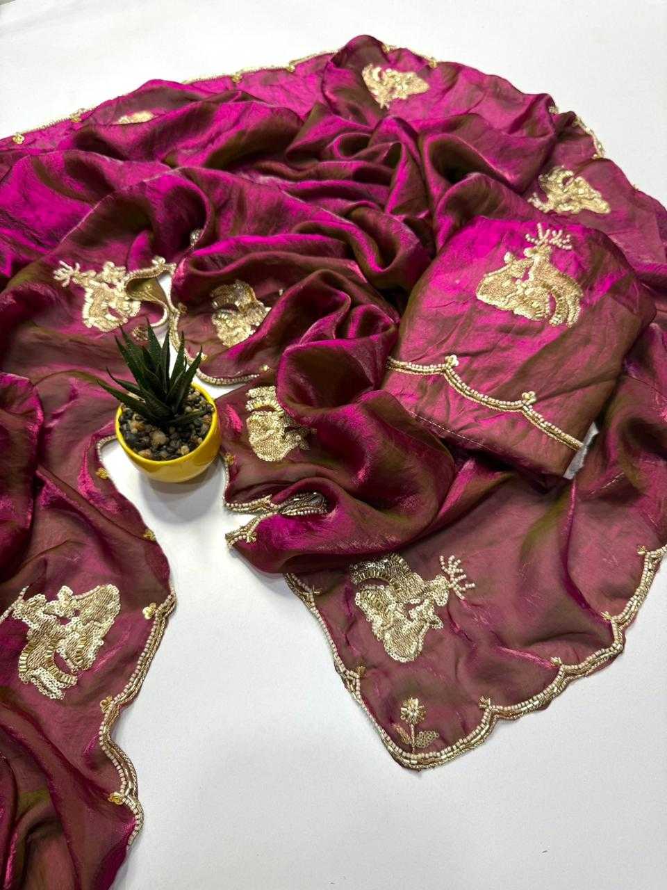 Ynf Space Silk RIN178 CHAMPAJEE Silk Sarees Wholesale Brocade Sarees Handloom Sarees Party Wear Silk Sarees Manufacturer- Kapda Export