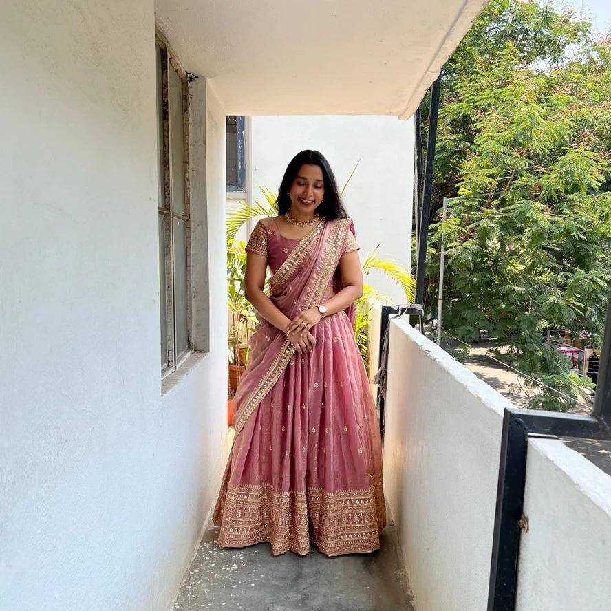 Ynf Tissue Silk KESH598 VNX1069 Sarees Wholesale Indian Sarees Lehenga Sarees Half Sarees Manufacturer- Kapda Export