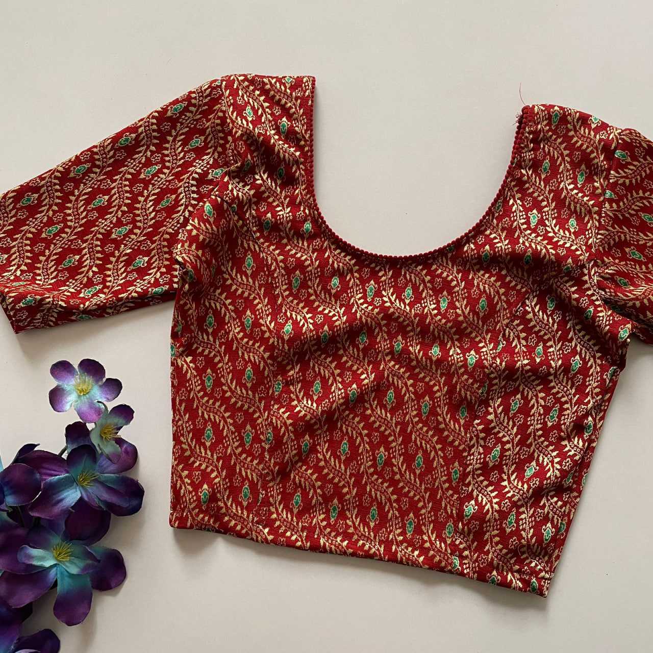 Ynf Cotton KESH426 geeta Readymade Blouses Festive Collections Wholesale Stretchable Blouse Cotton Blouse Fashion Blouse Manufacturer- Kapda Export