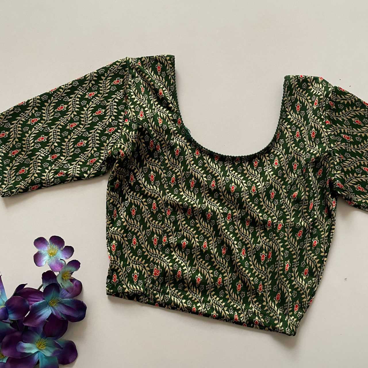 Ynf Cotton KESH426 geeta Readymade Blouses Festive Collections Wholesale Stretchable Blouse Cotton Blouse Fashion Blouse Manufacturer- Kapda Export