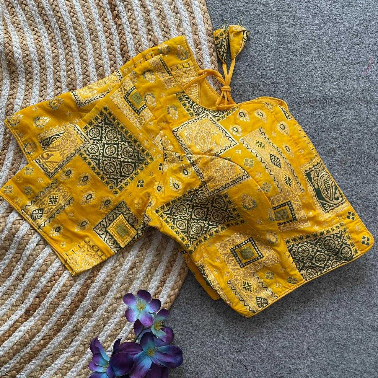 Ynf Dola Silk KESH426 PINKI10 Readymade Blouses Festive Collections Wholesale V-Neck Blouses Party Wear Blouse Silk Blouse Manufacturer- Kapda Export