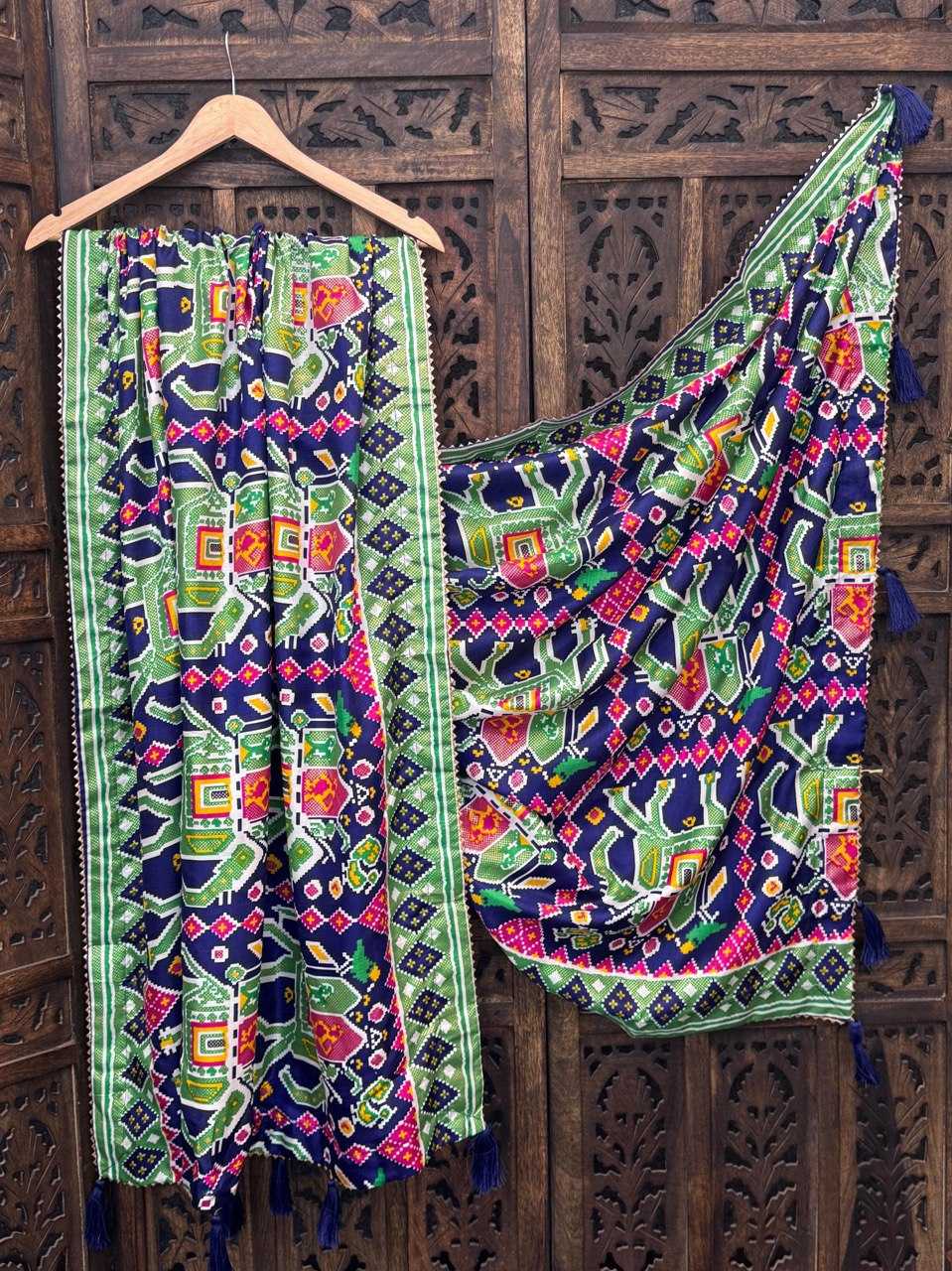 Ynf Dola Silk RIN119 5107 Duppatas Wholesale Printed Duppata Manufacturer- Kapda Export