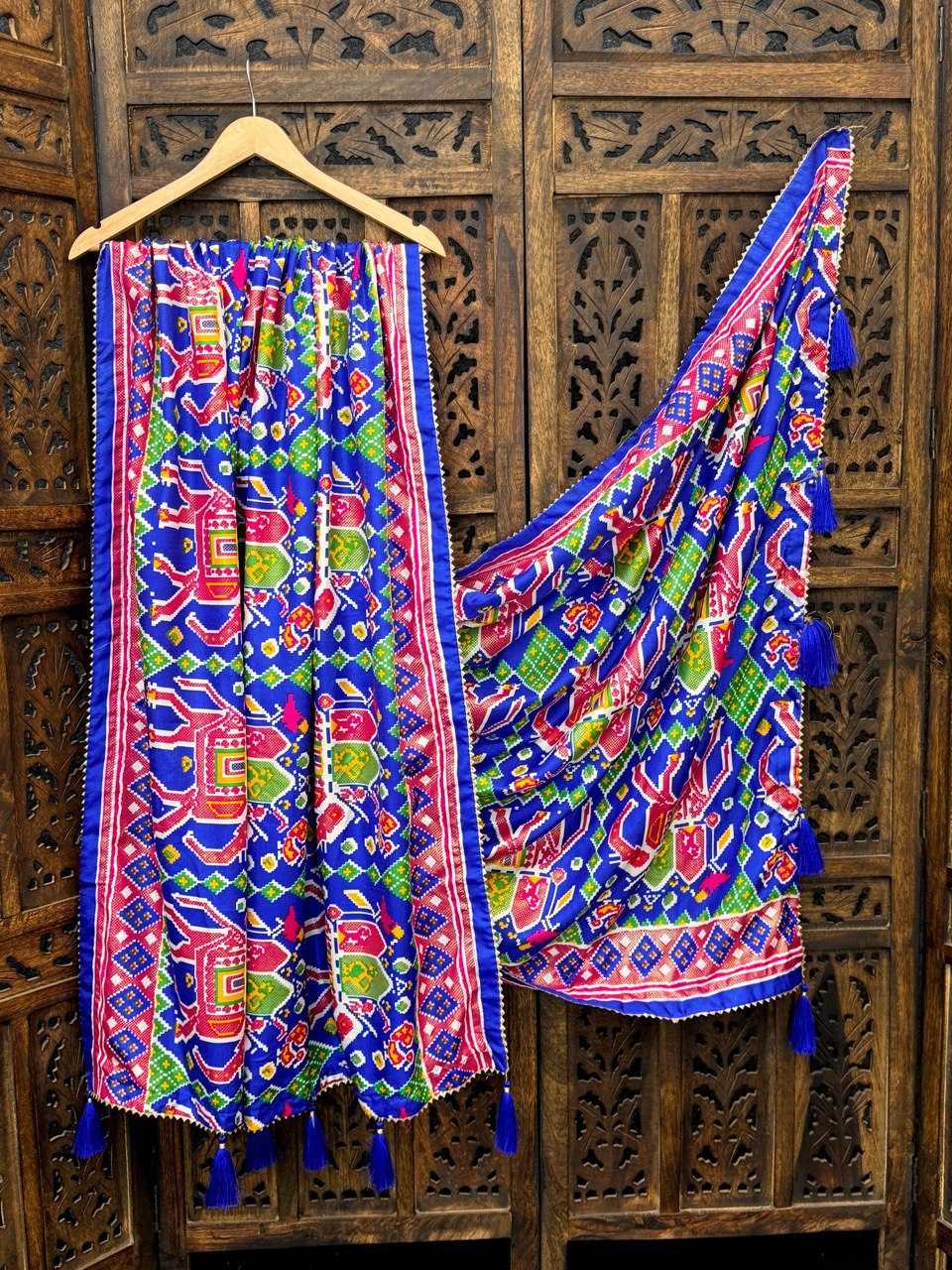 Ynf Dola Silk RIN119 5107 Duppatas Wholesale Printed Duppata Manufacturer- Kapda Export