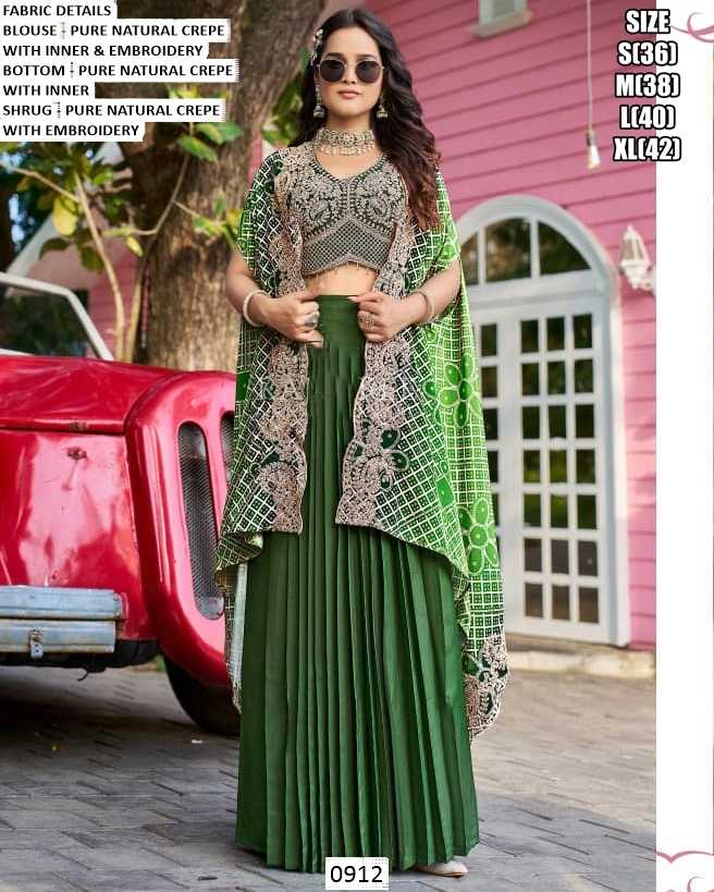 Ynf Georgette KESH481 0911 Suits & Dresses Wholesale Designer dresses Party Wear Dresses Indo-Western Dresses Manufacturer- Kapda Export