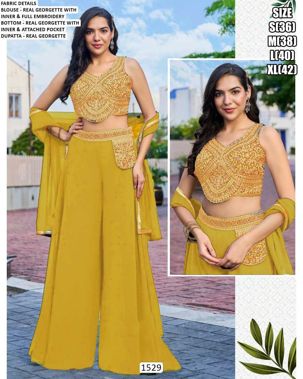 Ynf Georgette KESH481 1519 Suits & Dresses Wedding Collections Wholesale Designer dresses Party Wear Dresses Sangeet Outfits Manufacturer- Kapda Export