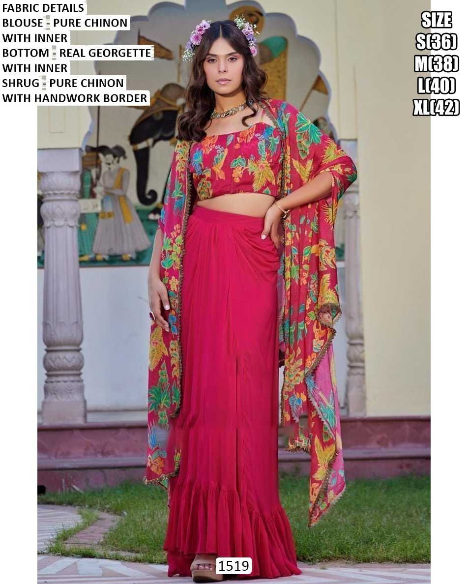 Ynf Georgette KESH481 1519 Suits & Dresses Wedding Collections Wholesale Designer dresses Party Wear Dresses Sangeet Outfits Manufacturer- Kapda Export