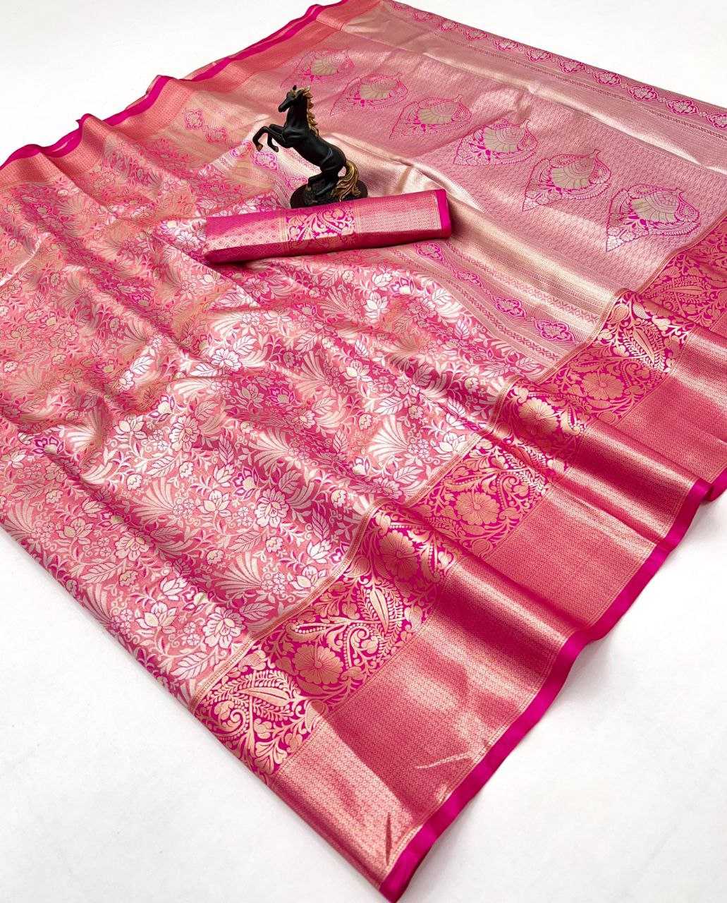 Ynf Kanjivaram Silk RIN211 Kanchipuram Silk Sarees Wholesale South Indian Sarees Fancy Silk Sarees Kanchipuram Silk Sarees Manufacturer- Kapda Export