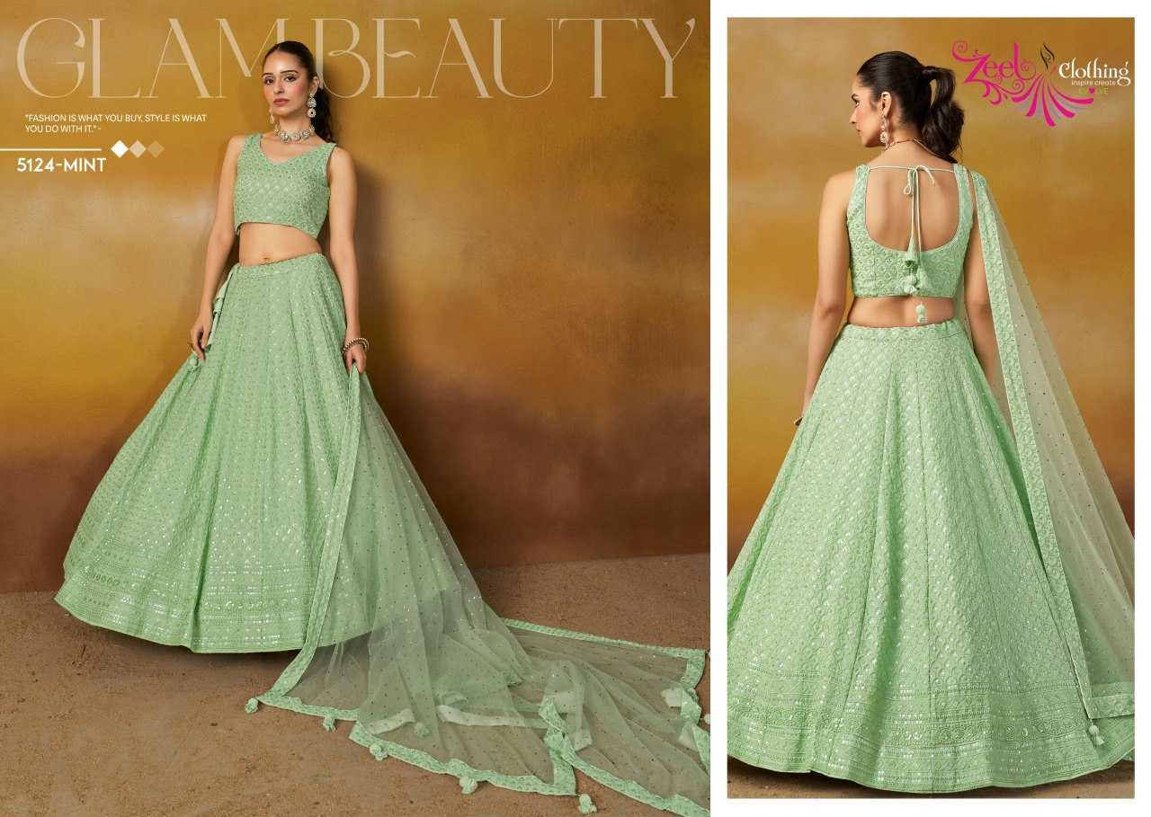 Ynf Net KESH530 Zeel Florance Vol-2 Lehengas Wholesale Fancy Lehenga Printed Lehenga Simple Lehenga Manufacturer- Kapda Export