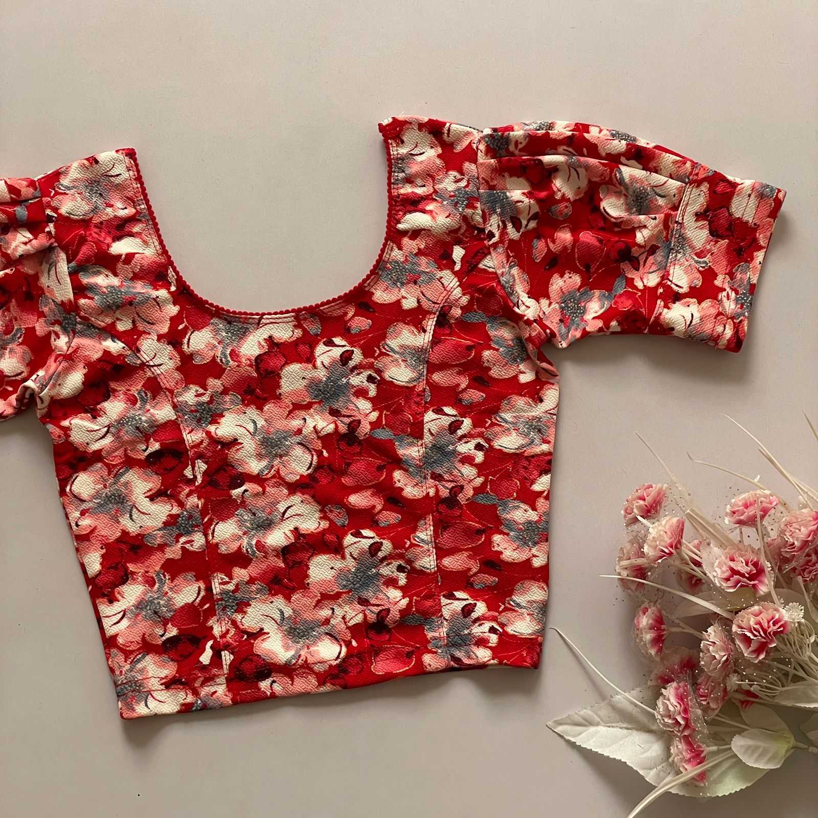 Ynf Telestar KESH426 SONA Readymade Blouses Festive Collections Wholesale Printed Blouse Stretchable Blouse Party Wear Blouse Manufacturer- Kapda Export