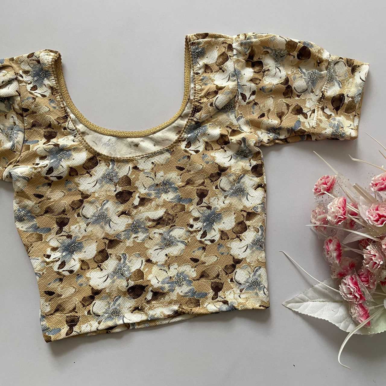 Ynf Telestar KESH426 SONA Readymade Blouses Festive Collections Wholesale Printed Blouse Stretchable Blouse Party Wear Blouse Manufacturer- Kapda Export