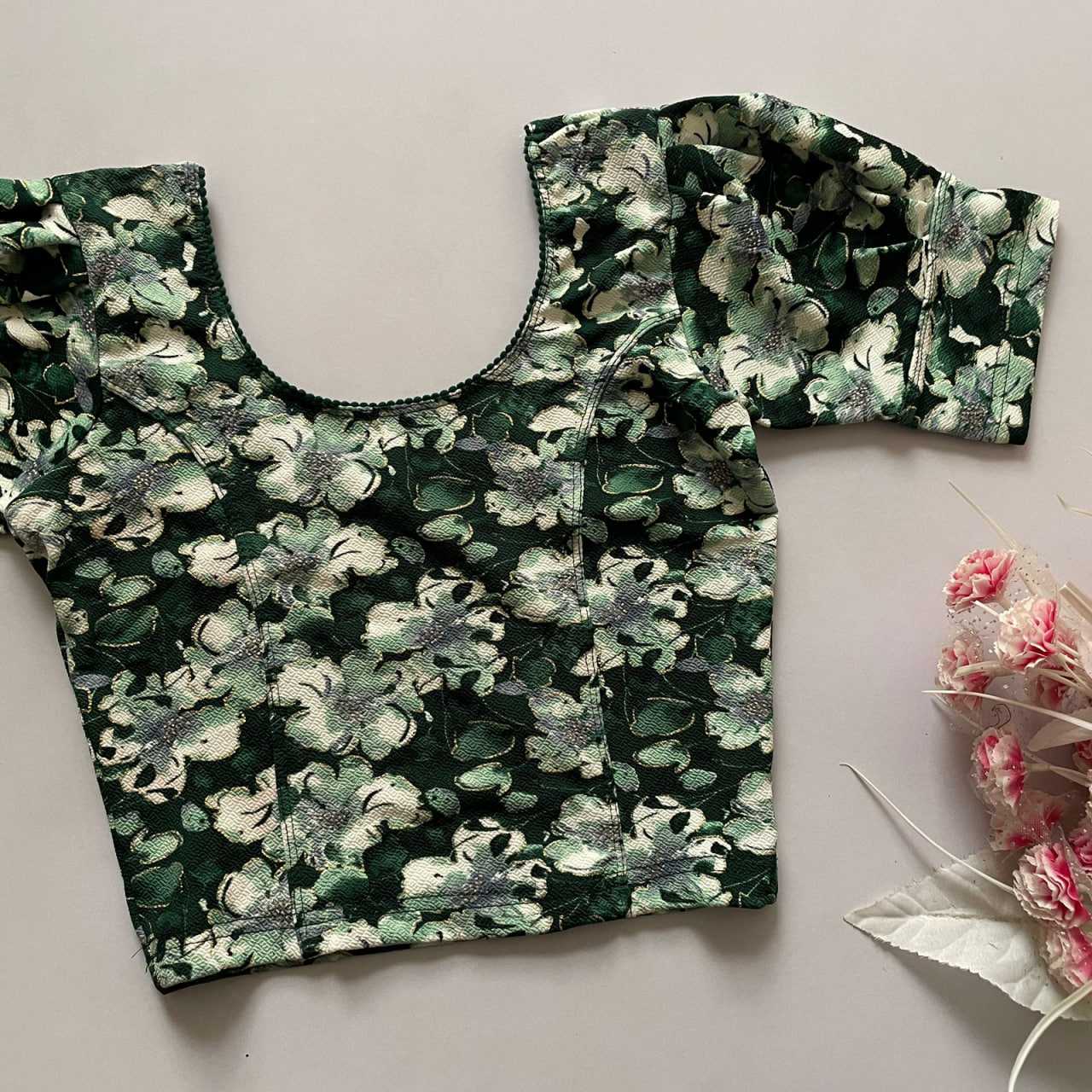 Ynf Telestar KESH426 SONA Readymade Blouses Festive Collections Wholesale Printed Blouse Stretchable Blouse Party Wear Blouse Manufacturer- Kapda Export