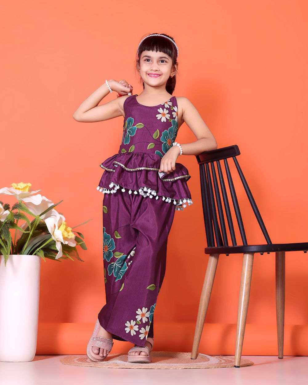Ynf Cotton KESH461 190 Kids Wear Wholesale Kids Kurta Pajama Girls Ethnic Wear Kids Party Wear Ethnic Manufacturer- Kapda Export