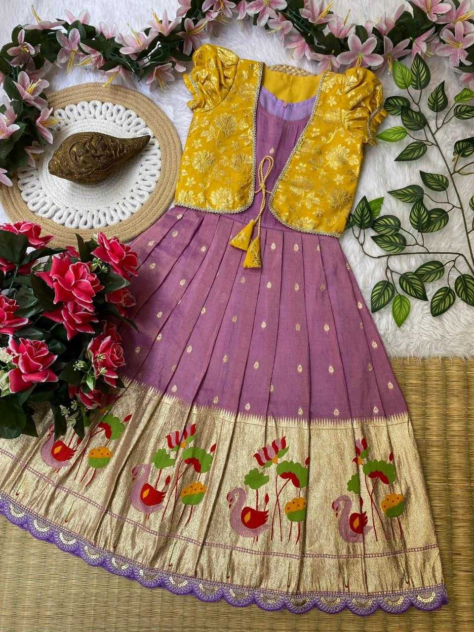 Ynf Cotton KESH503 1128 Kids Wear Wholesale Kids Frocks Girls Frock Kids Designer Frock Manufacturer- Kapda Export