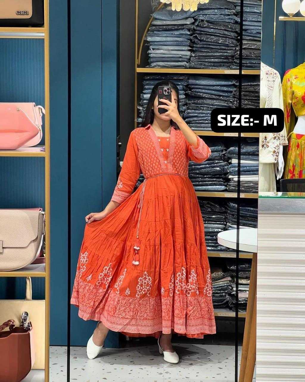 Ynf Cotton KESH536 NAKSHA Suits & Dresses Festive Collections Wholesale Embroidery Suits Cotton Suits Gown Dresses Manufacturer- Kapda Export