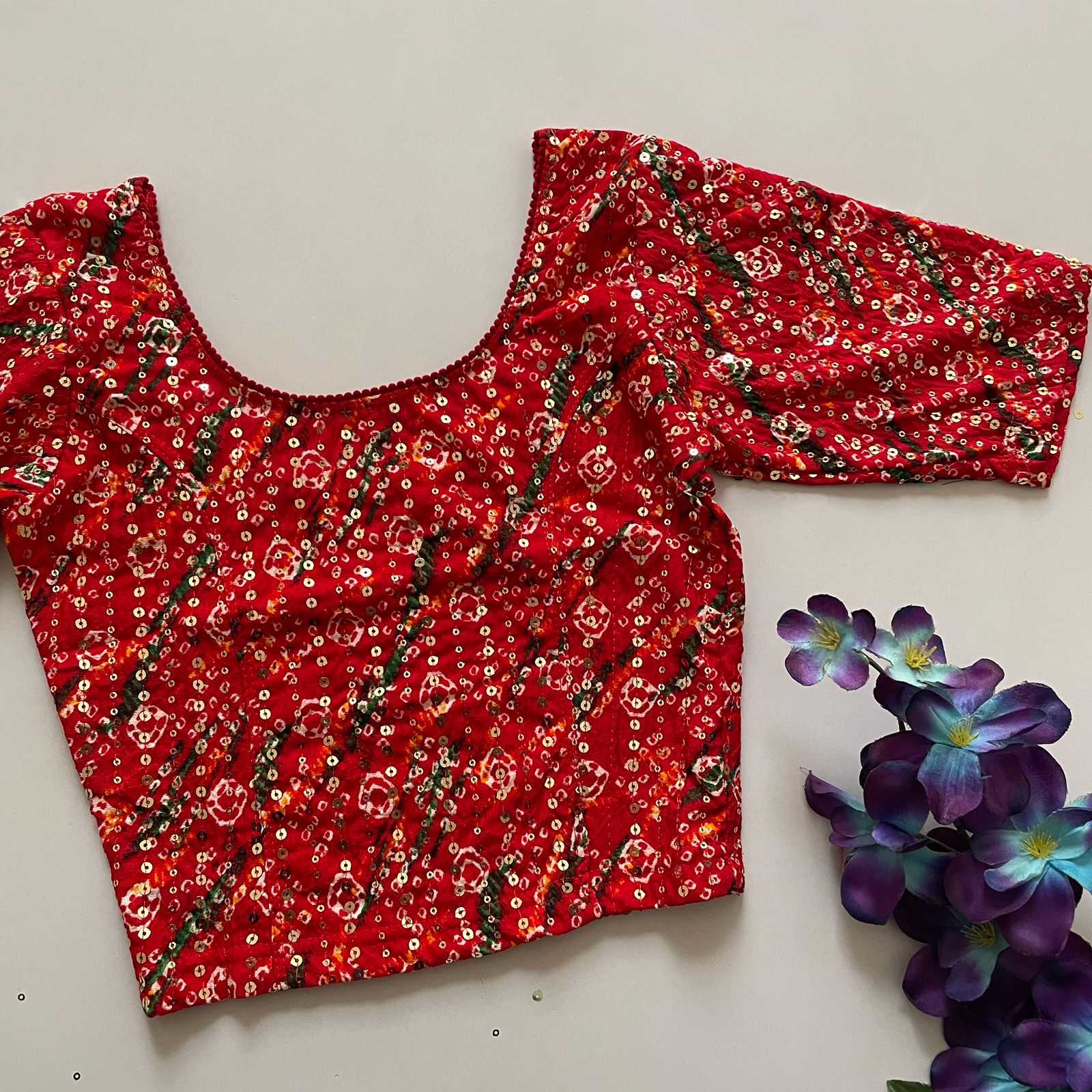 Ynf Crush Silk KESH426 VEDA Readymade Blouses Festive Collections Wholesale Printed Blouse Stretchable Blouse Fashion Blouse Manufacturer- Kapda Export