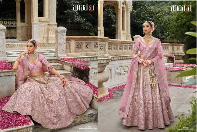 Ynf Heavy Silk KESH530 TATHASTU ANAARA Lehengas Wholesale Silk Lehenga Embroidered Lehenga Heavy Lehenga Manufacturer- Kapda Export