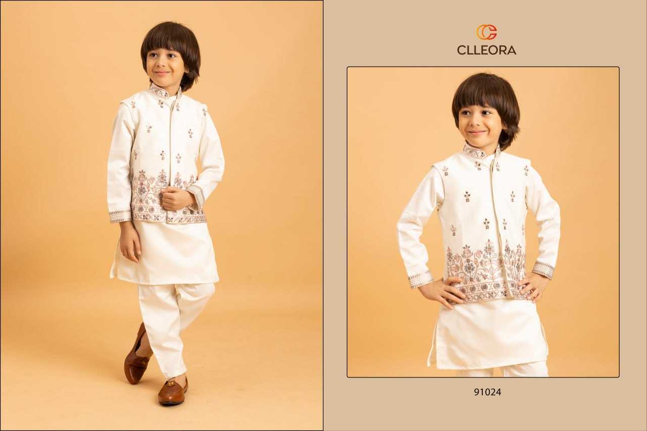 Ynf Malay Satin Silk RIN202 CLLEORA ETHNI 91021 Kids Wear Festive Collections Wholesale Kids Festive Wear Boys Ethnic Wear Baby Boy Kurta Set Manufacturer- Kapda Export