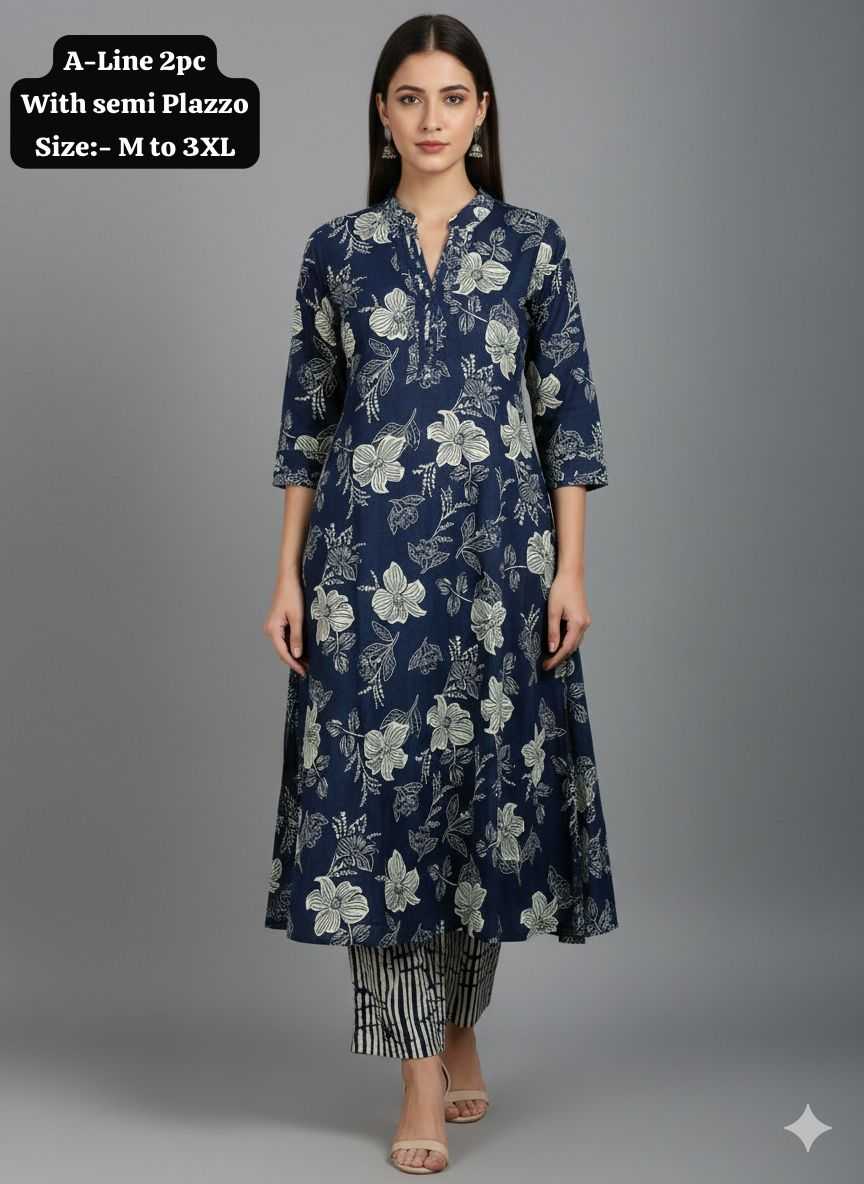 Ynf Muslin KESH530 JAIPURI Kurti Wholesale Casual Kurtis Printed Kurtis Jaipuri Kurti Manufacturer- Kapda Export