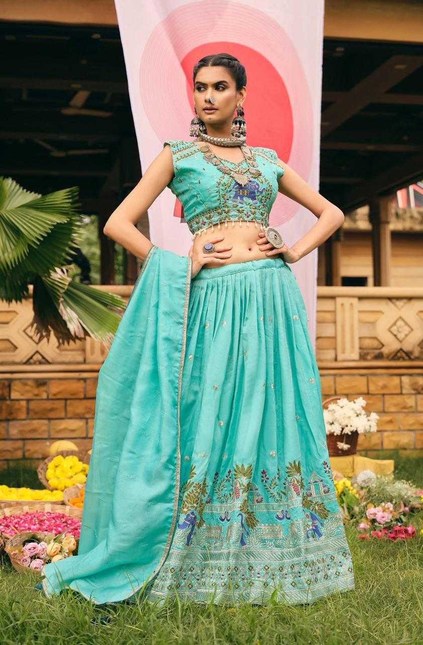 Ynf Shimmer silk RIN215 33 Lehengas Wholesale Designer Lehenga Embroidered Lehenga Heavy Lehenga Manufacturer- Kapda Export