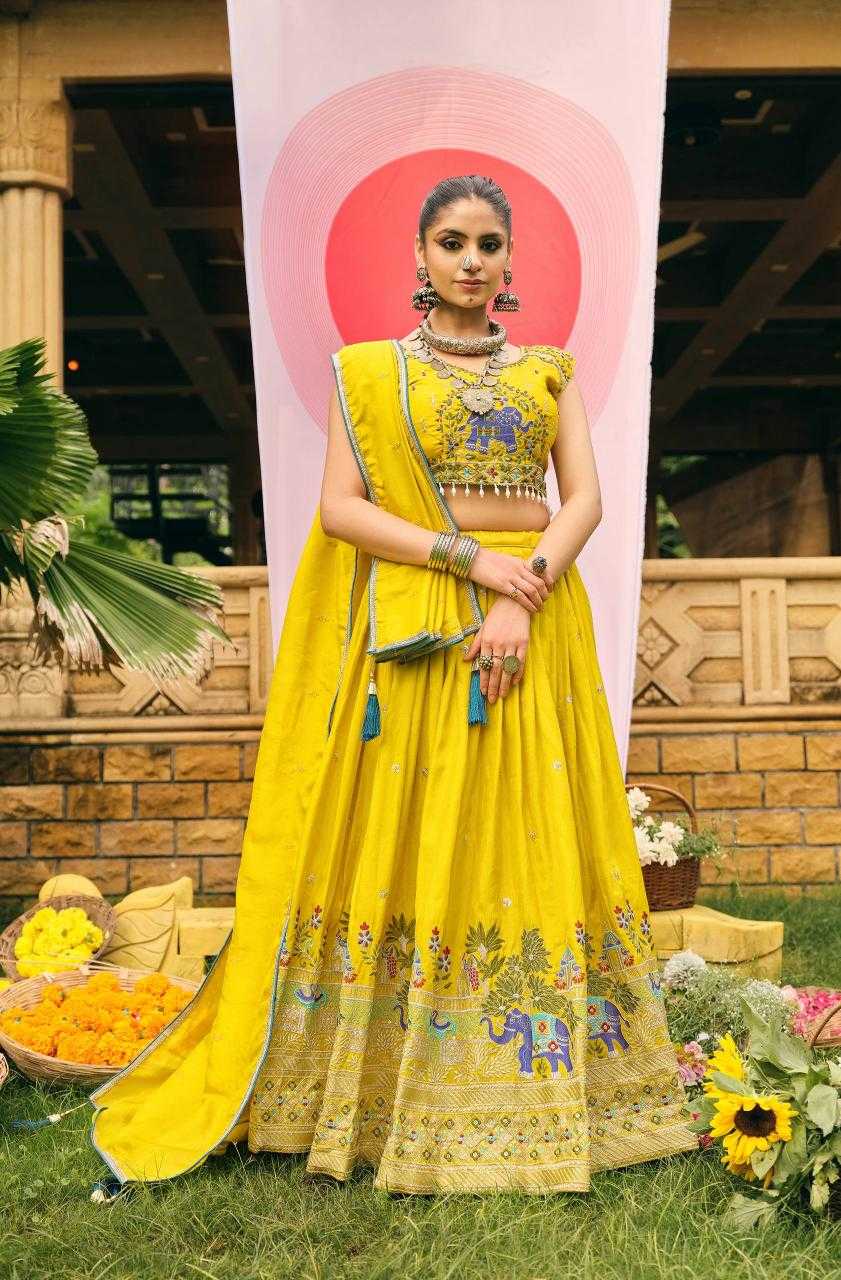 Ynf Shimmer silk RIN215 33 Lehengas Wholesale Designer Lehenga Embroidered Lehenga Heavy Lehenga Manufacturer- Kapda Export