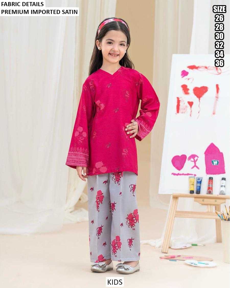 Ynf Silk KESH481 KALESHA Kids Wear Wholesale Girls Ethnic Wear Kids Silk Dress Kids Party Wear Ethnic Manufacturer- Kapda Export